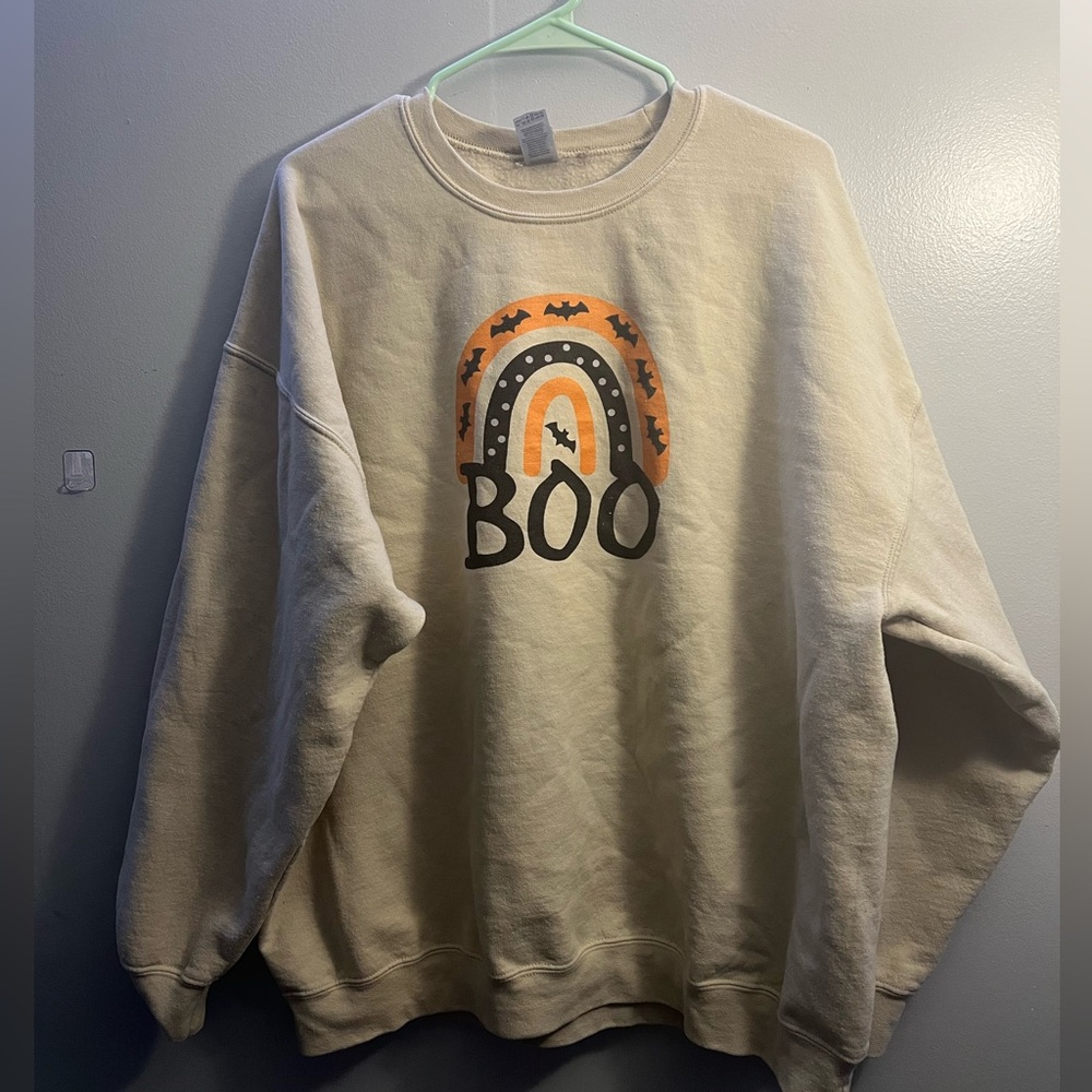 2XL Halloween Boo Sweatshirt